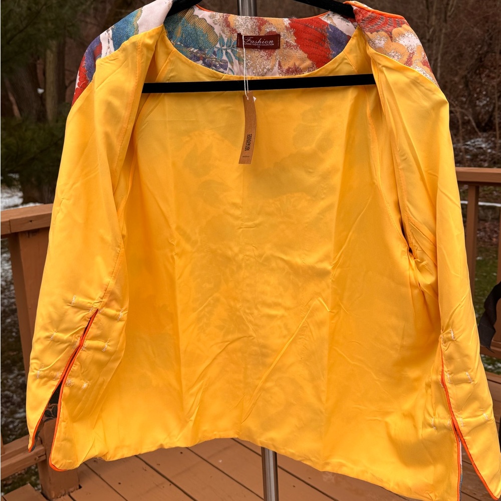 Fashion Classic Collection Tapestry Layering Kimono Asian Inspired NWT Size M/L - Picture 9 of 15
